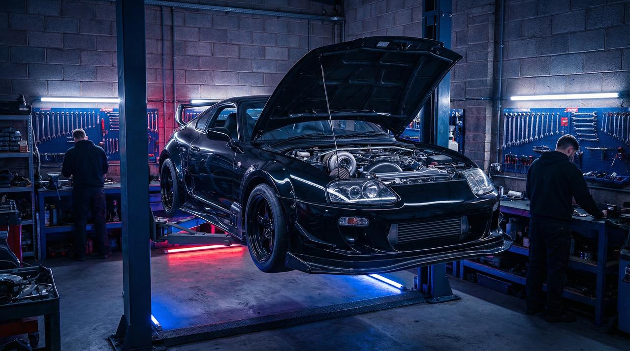 看片GT-R深度改装视频