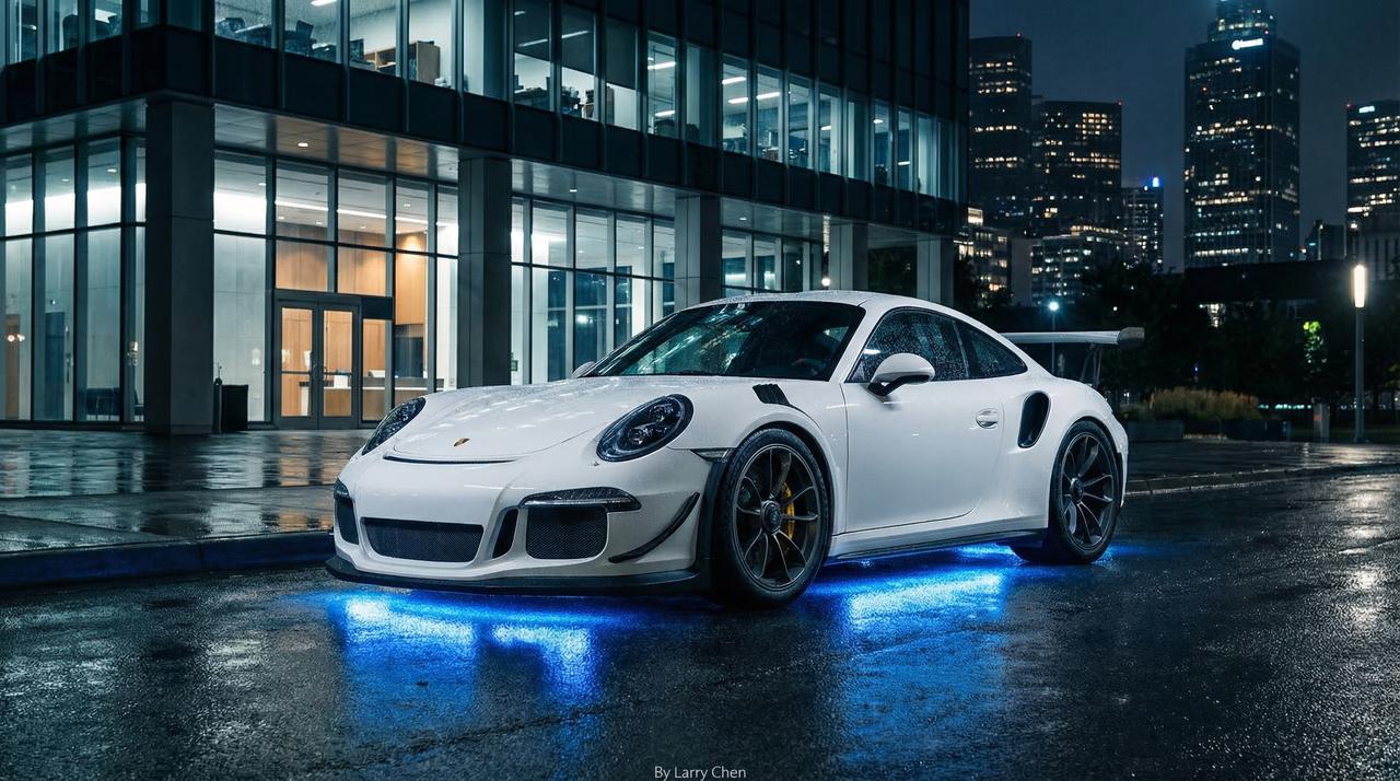 看片保时捷夜间改装展示视频